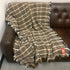 5/A Baker Plaid Afghan 50in x 70in